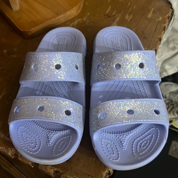 CROCS Other - Crocs for girls size 4 purple